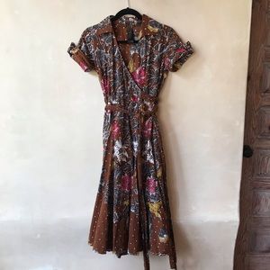 GADOGADO Batik Cotton Bali Wrap Dress 6